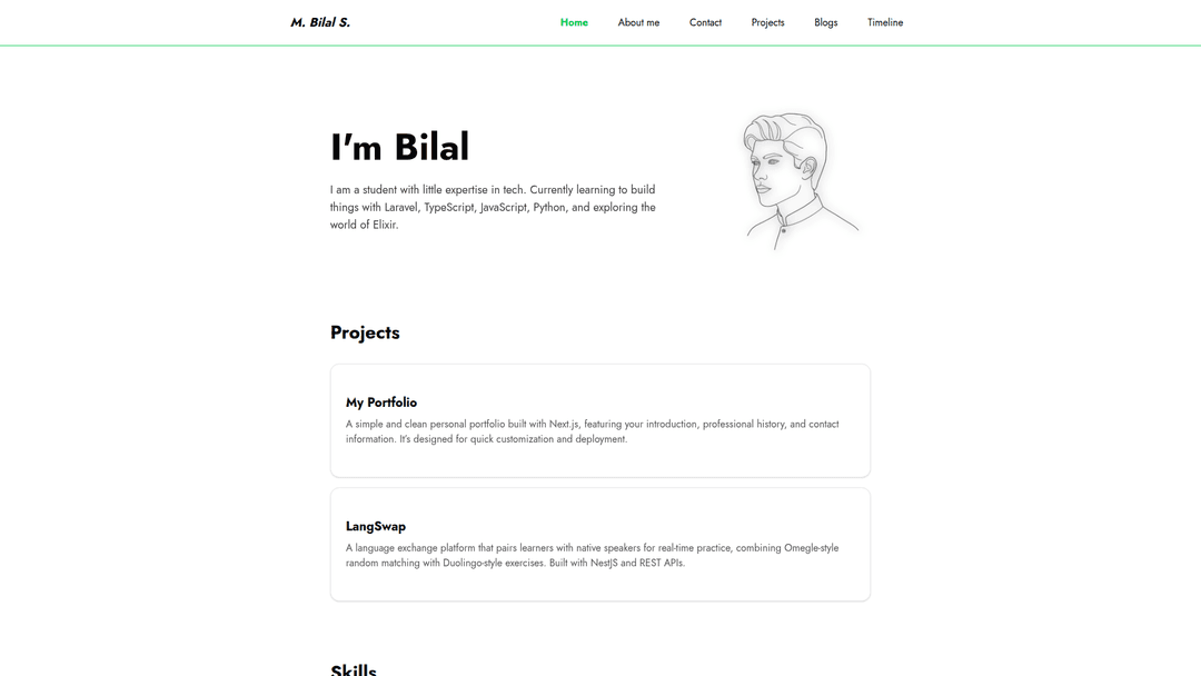 My Portfolio preview